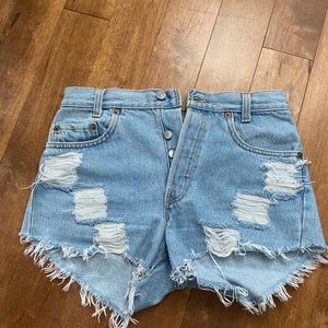 Levis Vintage Jean Shorts